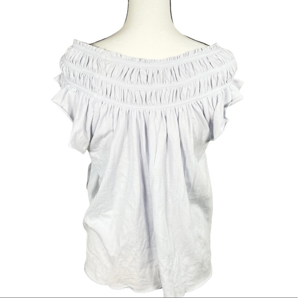 NWT Free People We The Free Coconut Gather Top - Picture 4 of 9